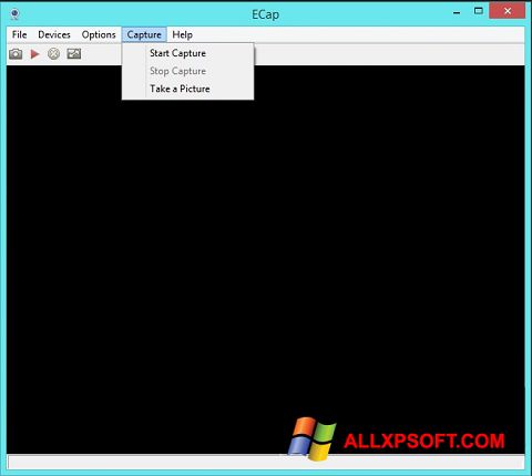 Скріншот ECap для Windows XP