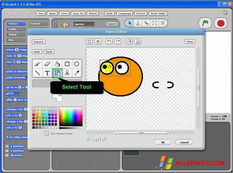 Скріншот Scratch для Windows XP