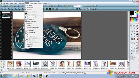 Скріншот PhotoFiltre Studio X для Windows XP