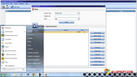 Скріншот MyHotspot для Windows XP