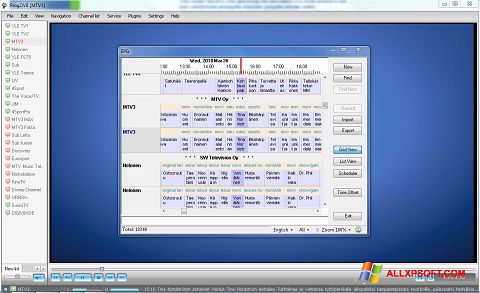 Скріншот ProgDVB для Windows XP