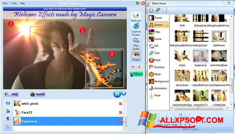 Скріншот Magic Camera для Windows XP