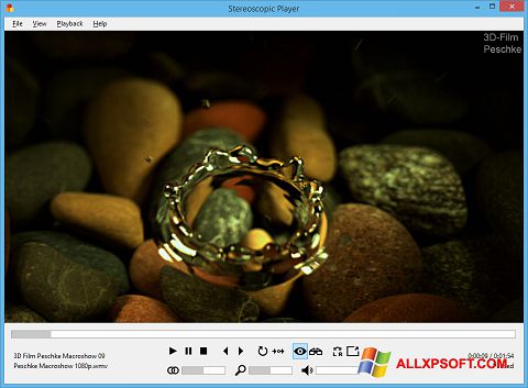 Скріншот Stereoscopic Player для Windows XP
