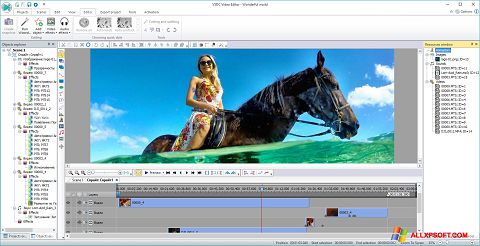 Скріншот Free Video Editor для Windows XP