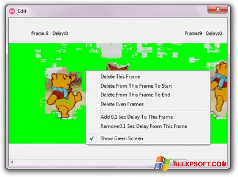 Скріншот GifCam для Windows XP