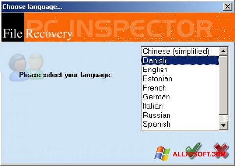 Скріншот PC Inspector File Recovery для Windows XP