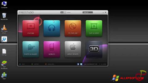 Скріншот Free Studio для Windows XP