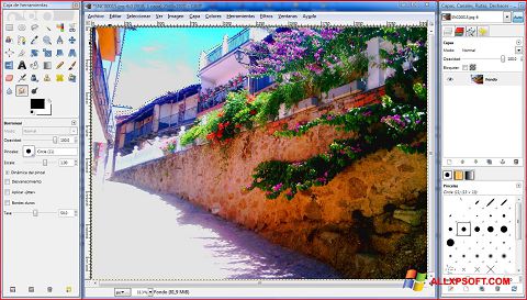 Скріншот GIMP для Windows XP