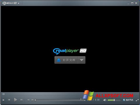 Скріншот RealPlayer для Windows XP