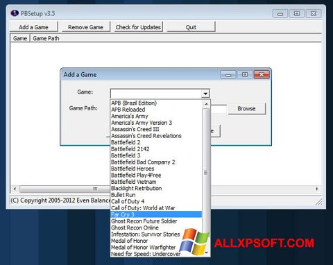 Скріншот PunkBuster для Windows XP