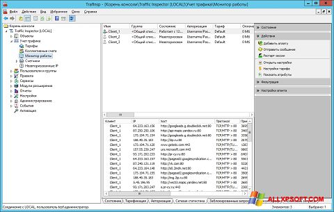 Скріншот Traffic Inspector для Windows XP
