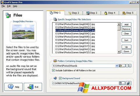 Скріншот VideoSaver для Windows XP
