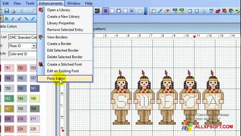 Скріншот Stitch Art Easy для Windows XP
