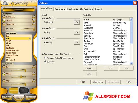 Скріншот Scramby для Windows XP