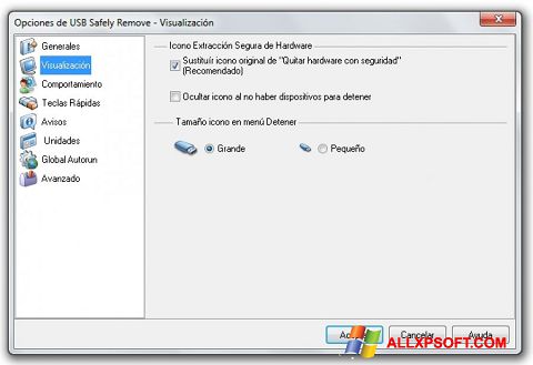 Скріншот USB Safely Remove для Windows XP