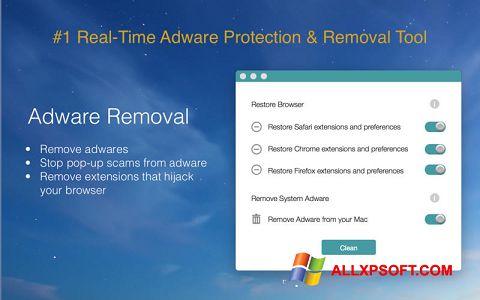 Скріншот Adware Removal Tool для Windows XP