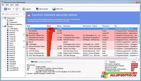 Скріншот Security Task Manager для Windows XP