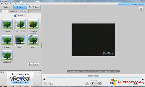 Скріншот vReveal для Windows XP