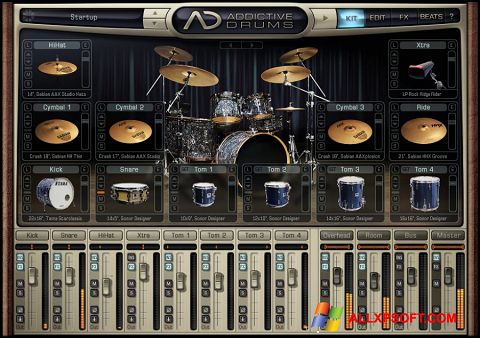 Скріншот Addictive Drums для Windows XP