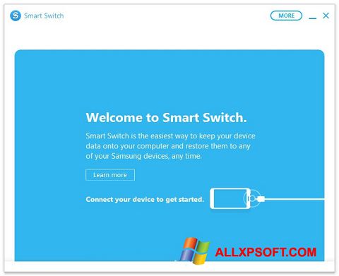 Скріншот Samsung Smart Switch для Windows XP