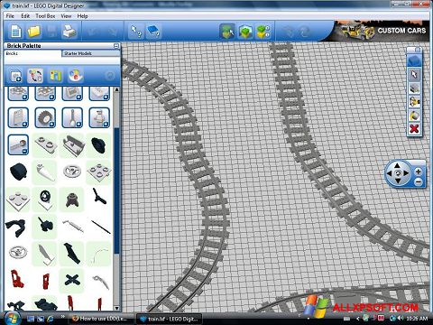 Скріншот LEGO Digital Designer для Windows XP