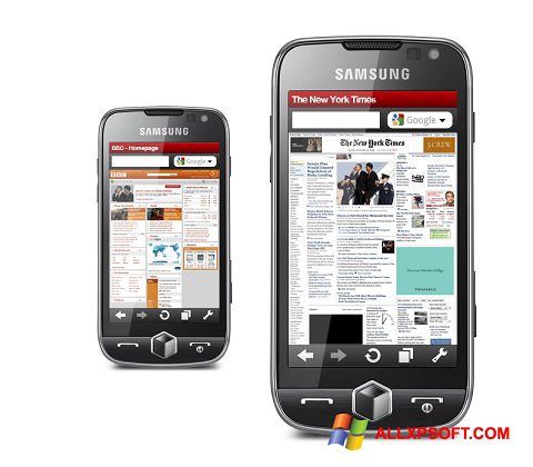 Скріншот Opera Mobile для Windows XP
