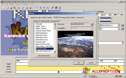 Скріншот KaraFun для Windows XP