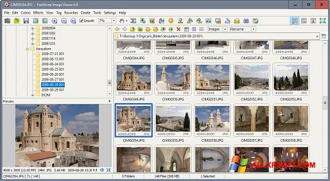 Скріншот FastStone Image Viewer для Windows XP