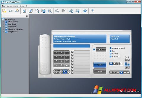Скріншот VentaFax для Windows XP